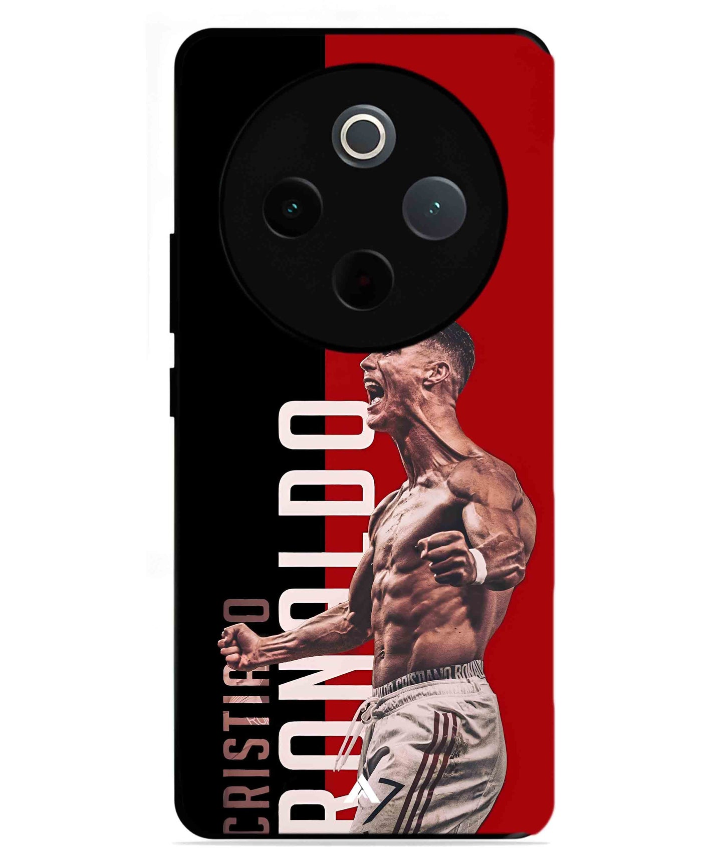Ronaldo 01 Football Aesthetic Metal Back Cover Phone Case for iQOO Z10