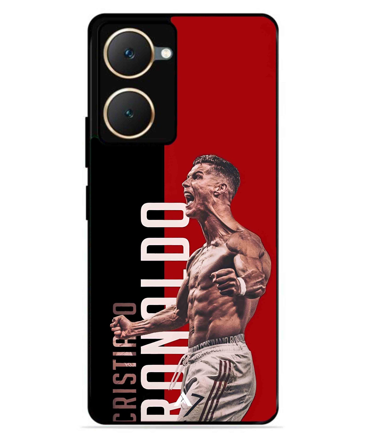 Ronaldo 01 Football Aesthetic Metal Back Cover Phone Case for iQOO Z9 Lite