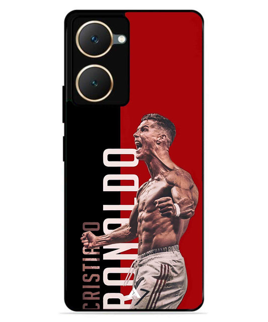Ronaldo 01 Football Aesthetic Metal Back Cover Phone Case for iQOO Z9 Lite