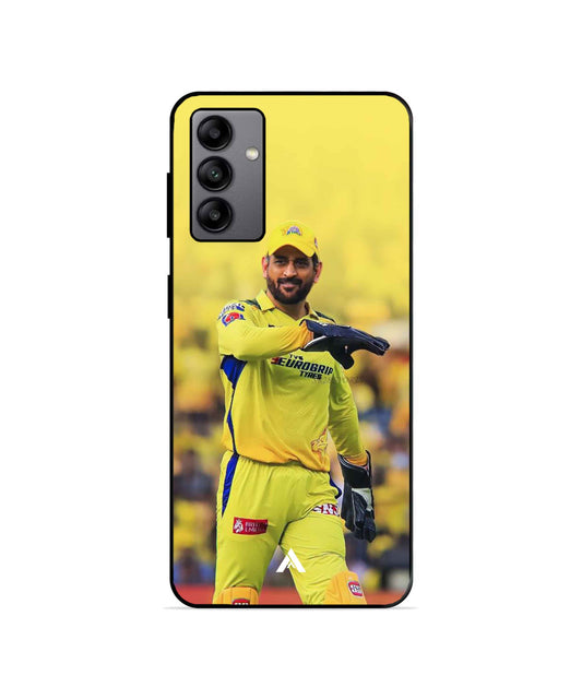 Dhoni CSK IPL Cricket Metal Back Cover & Phone Case - Ascension Store
