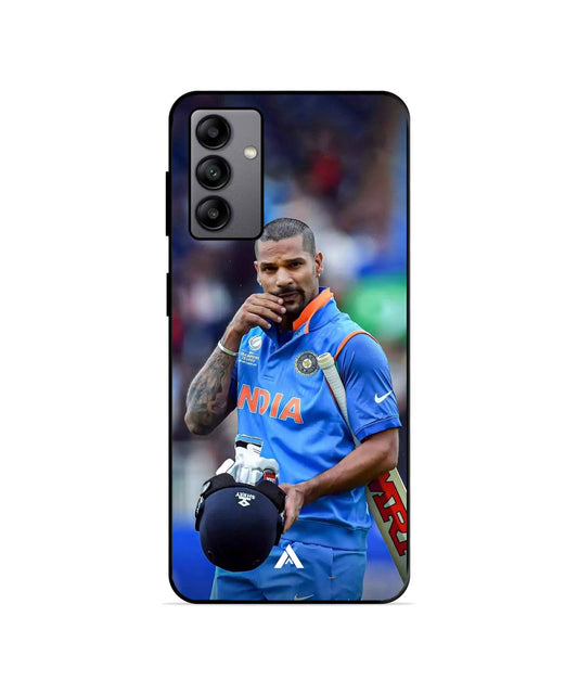 Shikhar Dhawan Cricket Metal Back Cover & Phone Case - Ascension Store