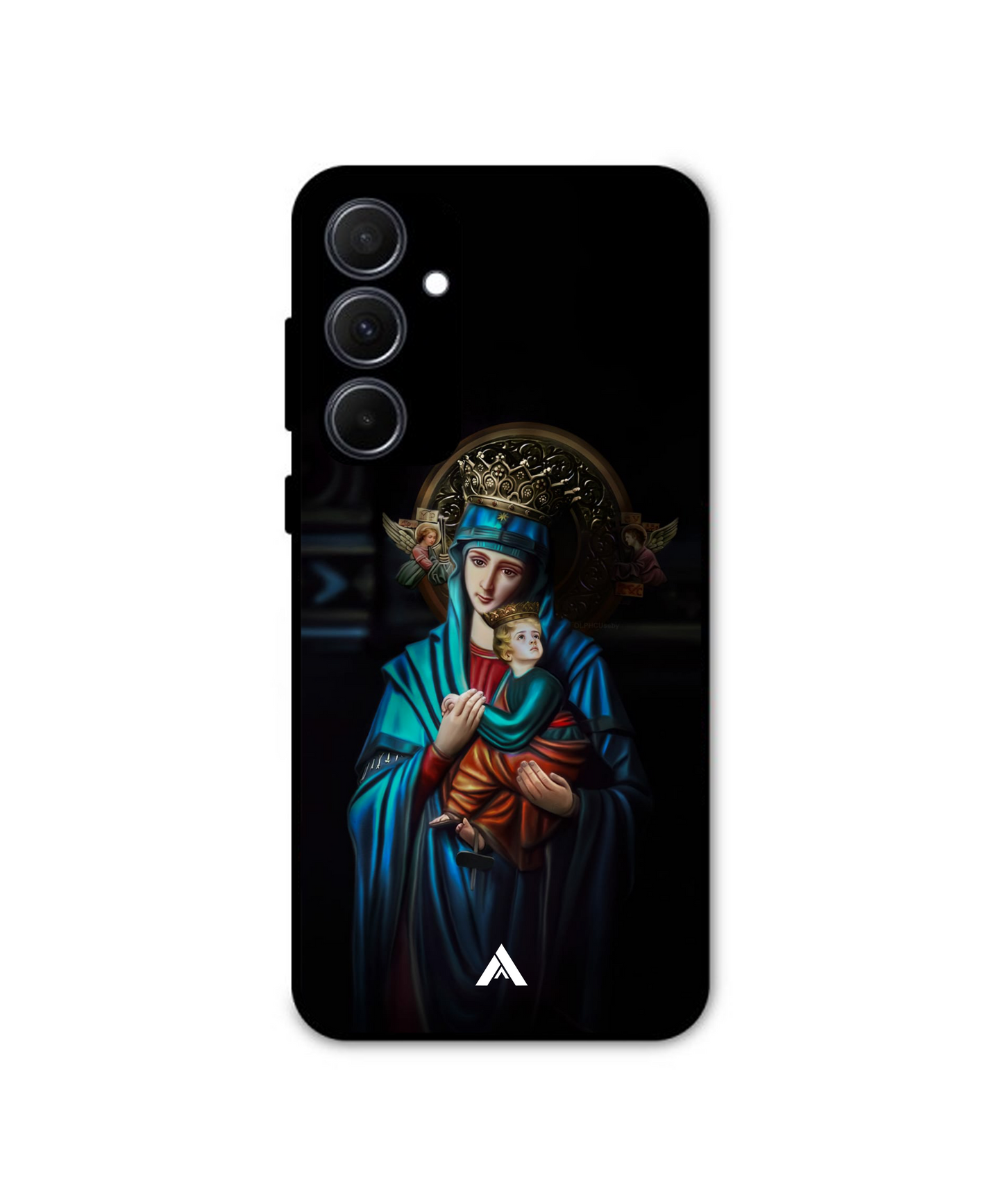 Mother Mary and Child Jesus Metal Back Cover & Phone Case - Ascension Store