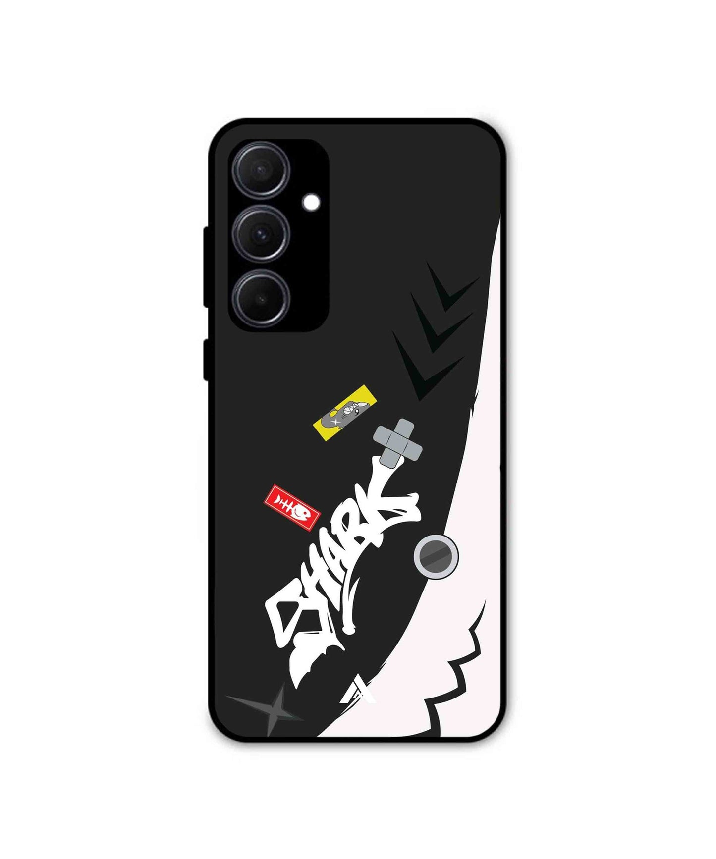 Sharky Aesthetic Metal Back Cover Phone Case