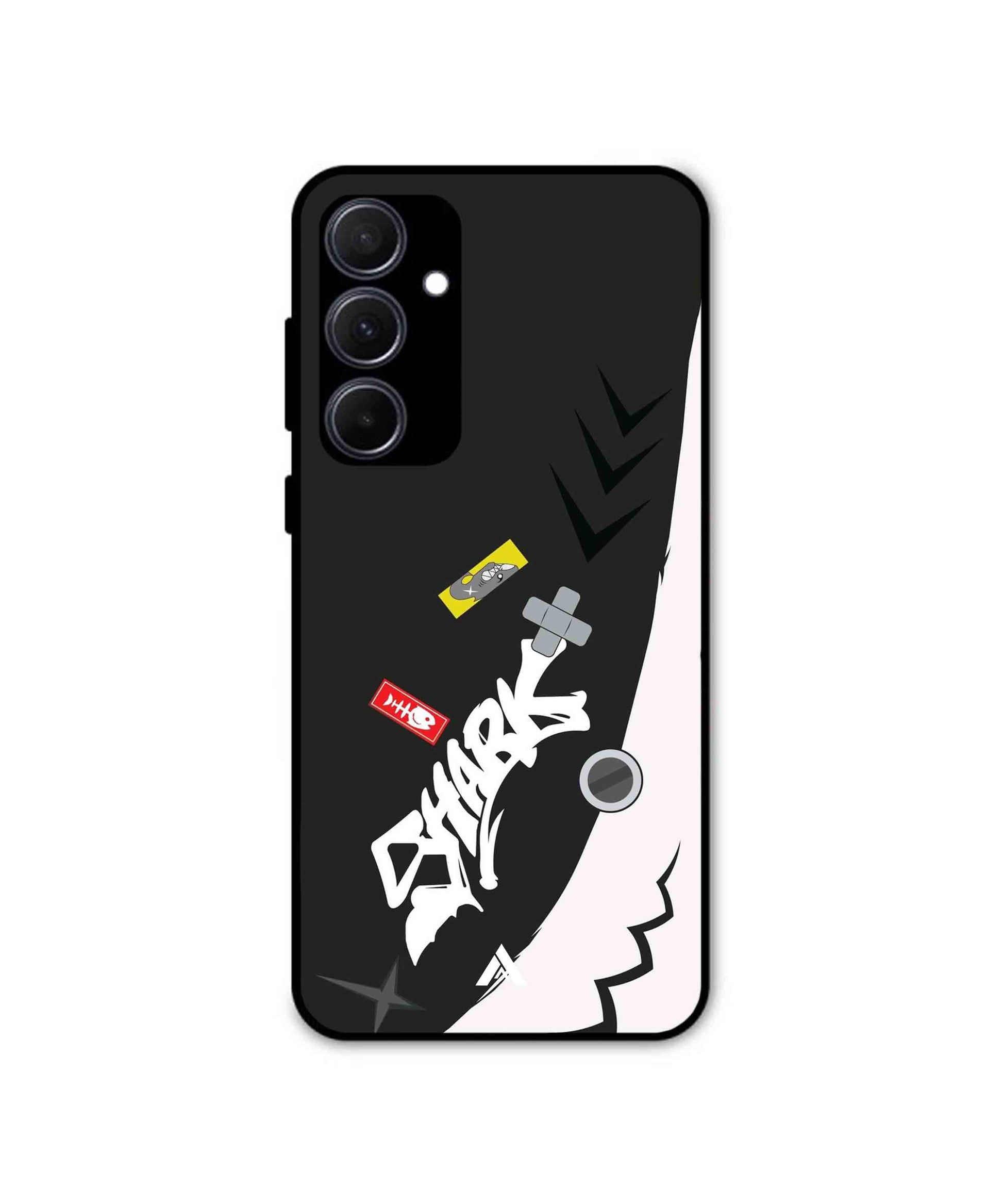 Sharky Aesthetic Metal Back Cover Phone Case