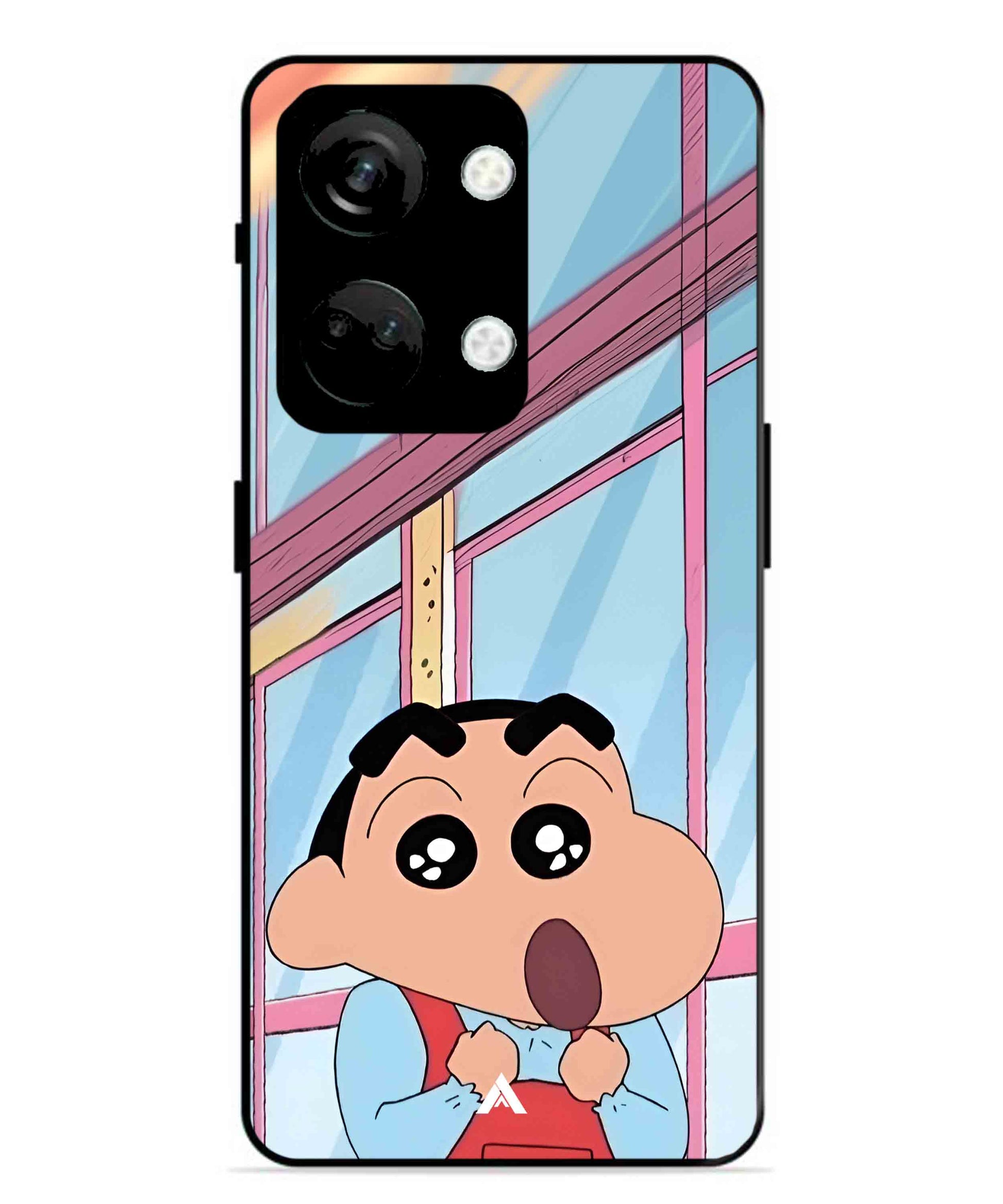Shinchan Oouo Metal Back Cover Phone Case for Oneplus Nord 3