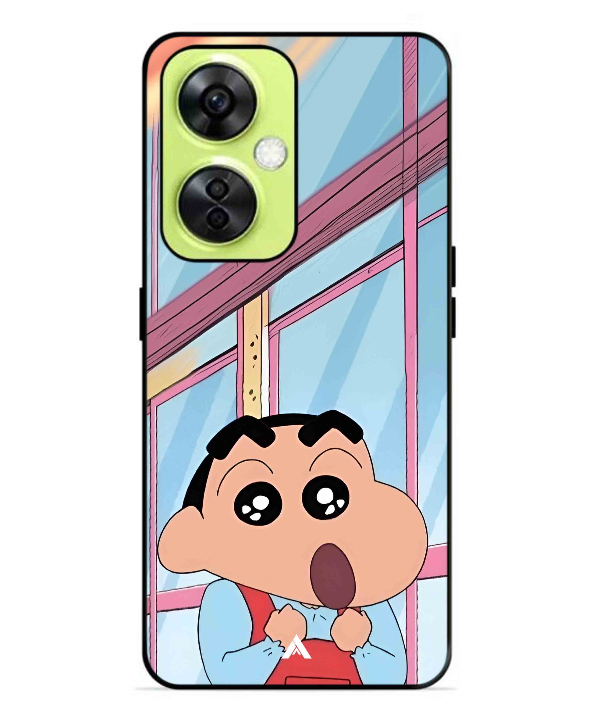 Shinchan Oouo Metal Back Cover Phone Case for Oneplus Nord CE 3 Lite