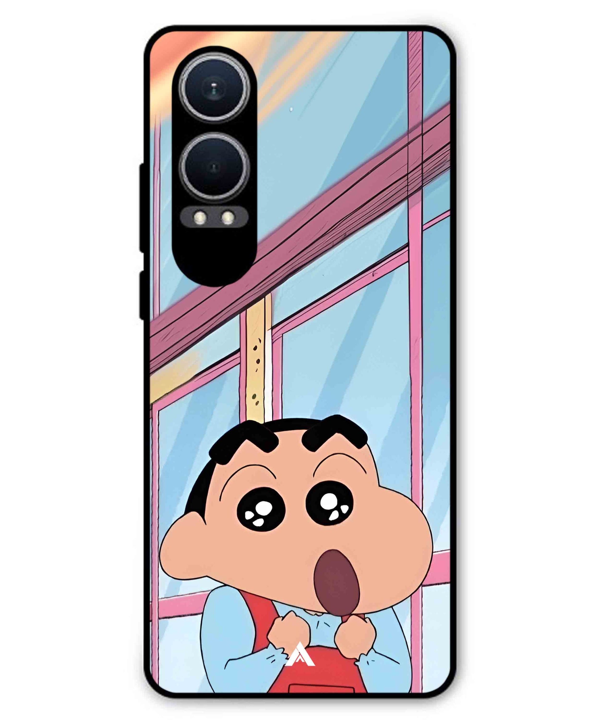 Shinchan Oouo Metal Back Cover Phone Case for Oneplus Nord CE 4 Lite