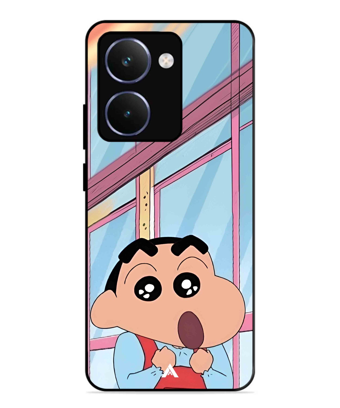 Shinchan Oouo Metal Back Cover Phone Case for Realme P3 Ultra