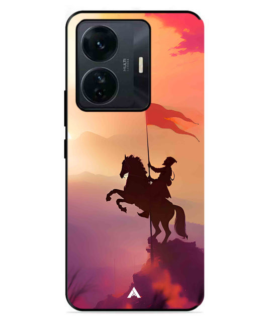 Shivaji Maharaj Metal Back Cover Phone Case for IQOO Z6 Pro