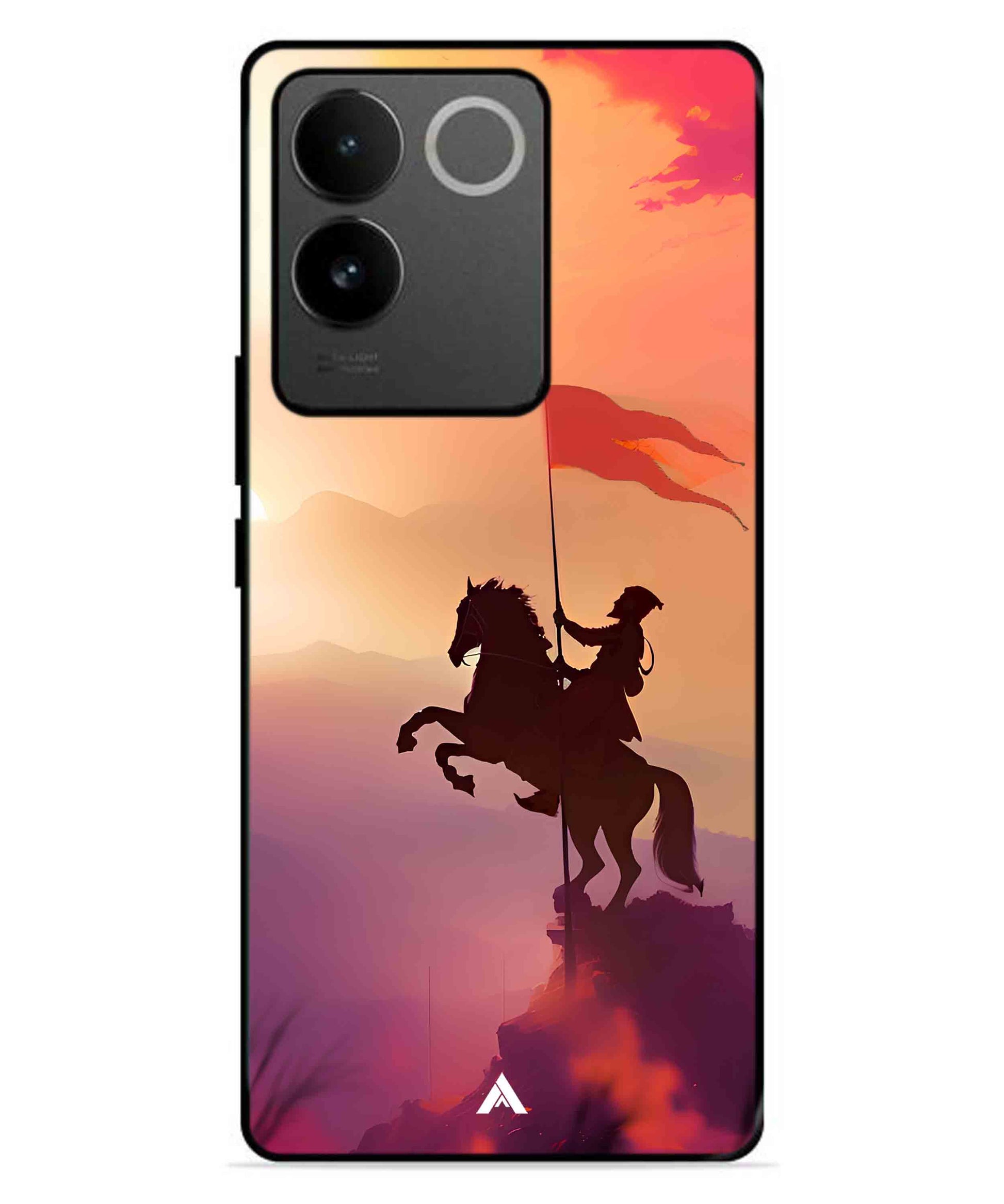 Shivaji Maharaj Metal Back Cover Phone Case for IQOO Z7 Pro