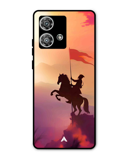 Shivaji Maharaj Metal Back Cover Phone Case for Moto Edge 40 Neo