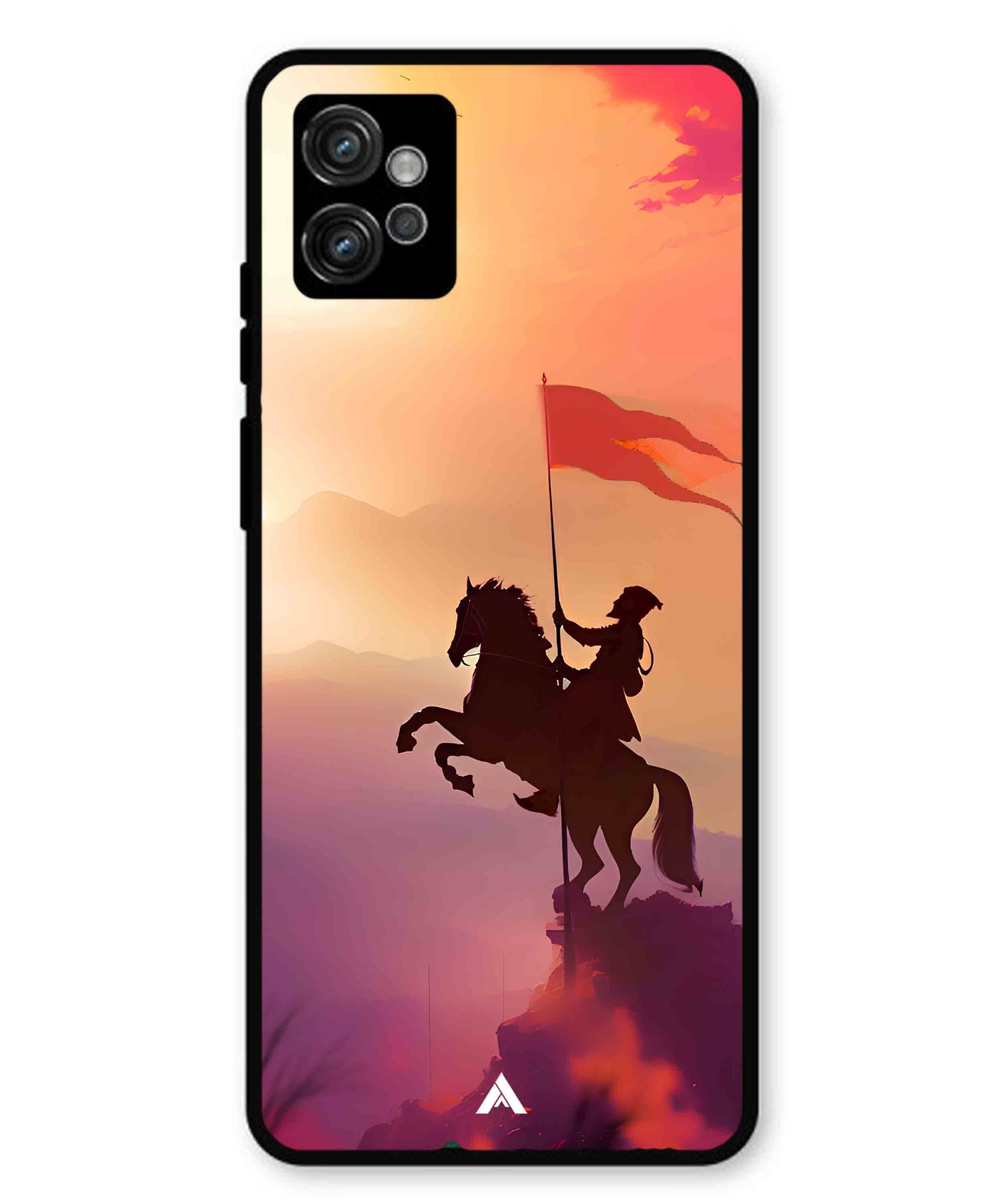 Shivaji Maharaj Metal Back Cover Phone Case for Moto G32