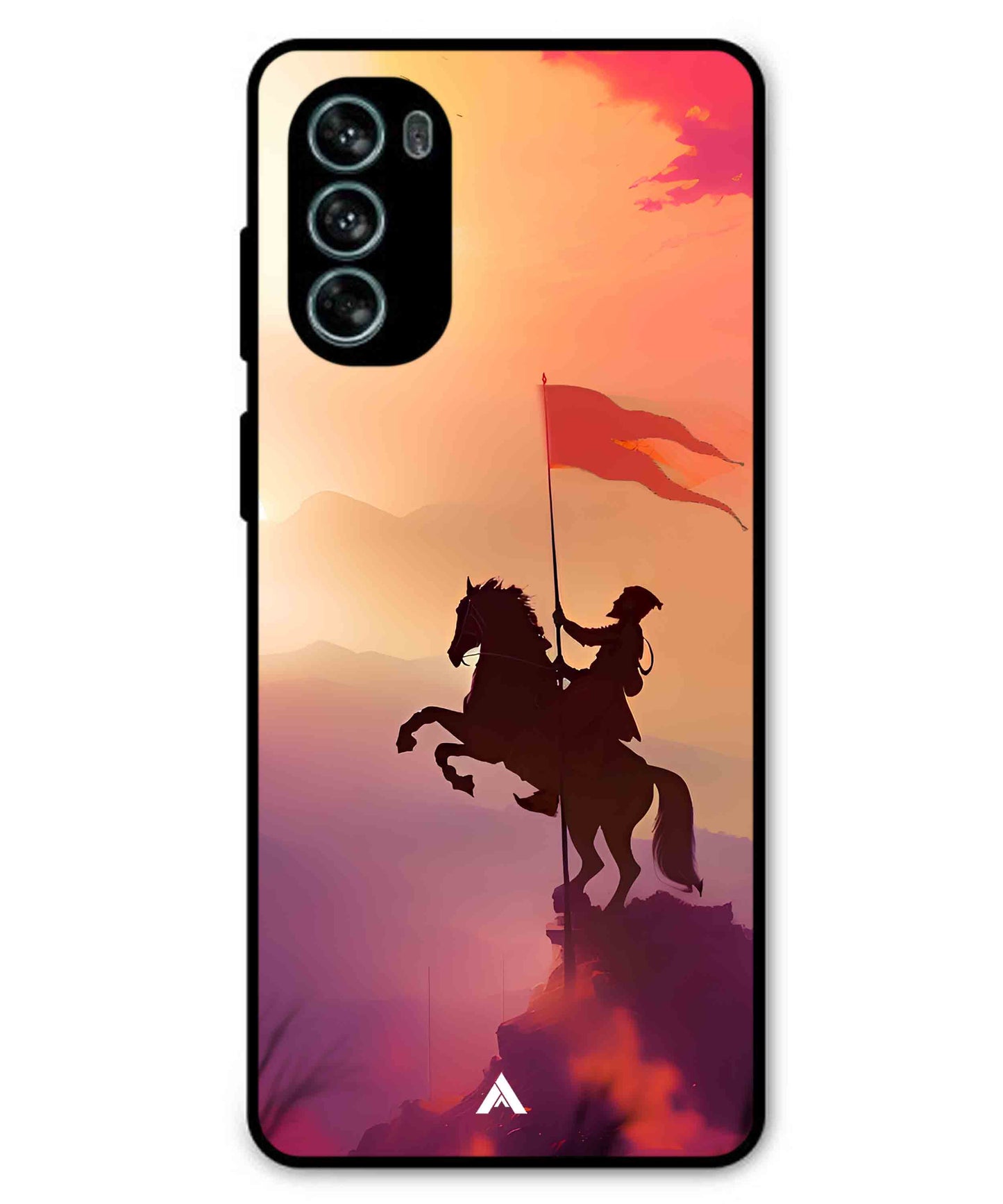 Shivaji Maharaj Metal Back Cover Phone Case for Moto G62