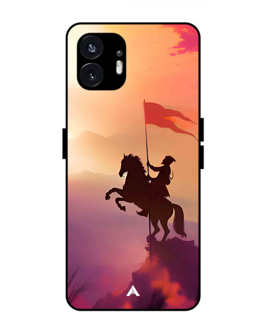 Shivaji Maharaj Metal Back Cover Phone Case for Nothing Phone 2a Plus