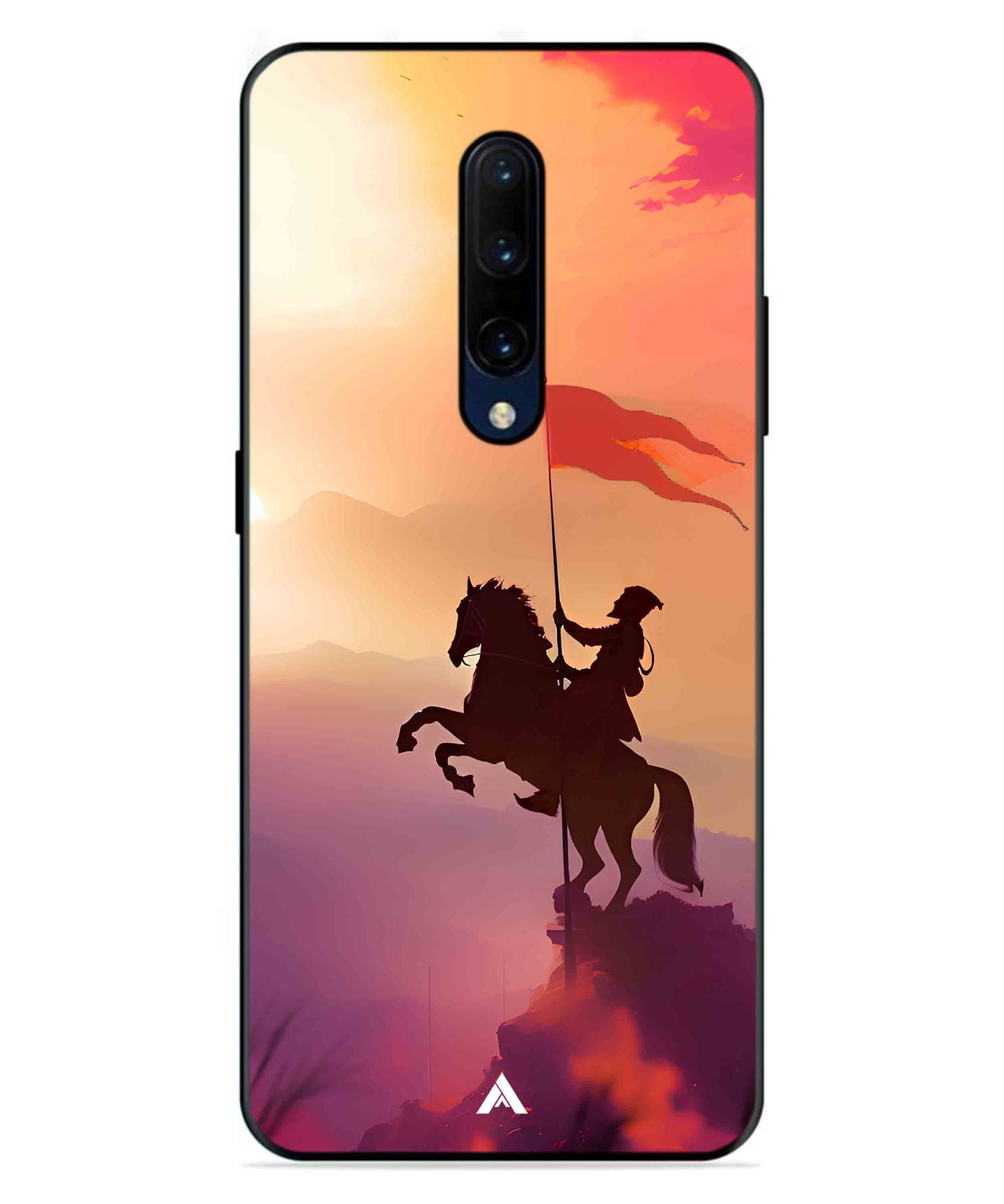 Shivaji Maharaj Metal Back Cover Phone Case for Oneplus 7 Pro
