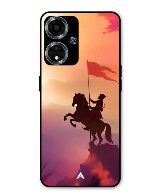 Shivaji Maharaj Metal Back Cover Phone Case for Oppo A59