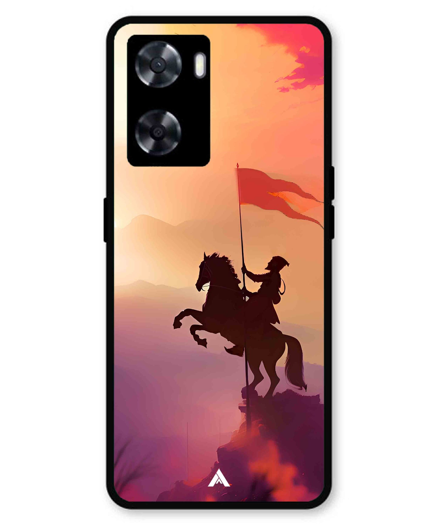 Shivaji Maharaj Metal Back Cover Phone Case for Oppo A77