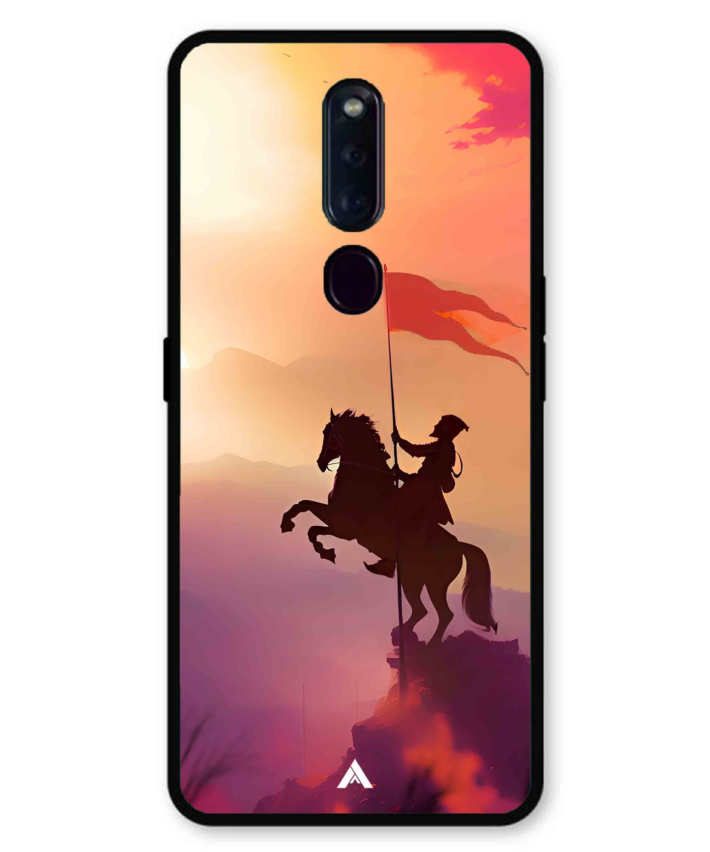 Shivaji Maharaj Metal Back Cover Phone Case for Oppo F11 Pro