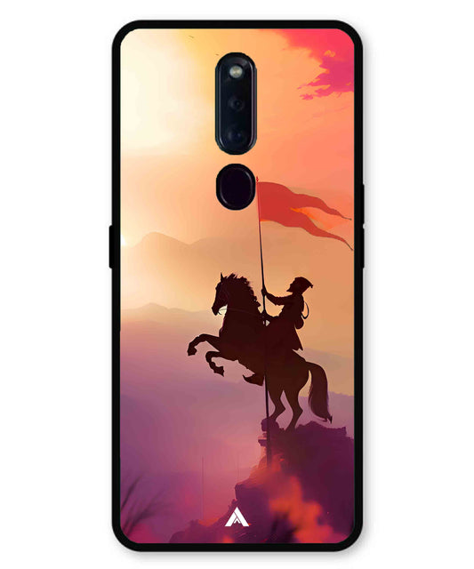 Shivaji Maharaj Metal Back Cover Phone Case for Oppo F11 Pro