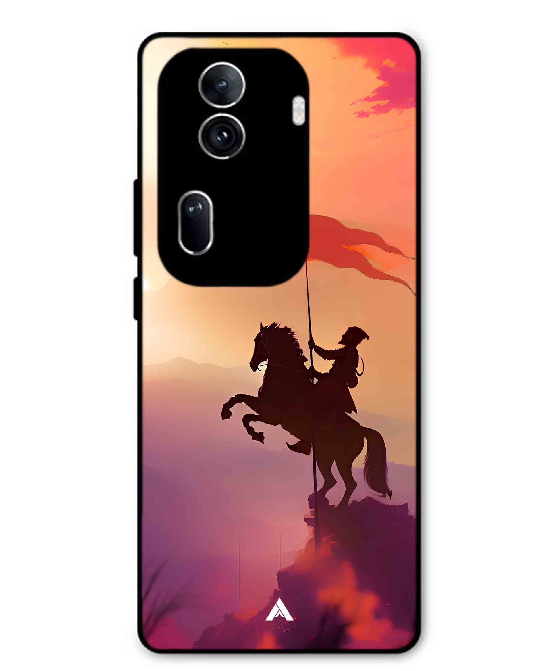 Shivaji Maharaj Metal Back Cover Phone Case for Oppo Reno 11 Pro