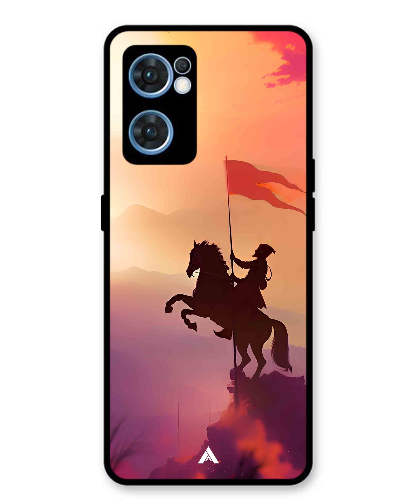 Shivaji Maharaj Metal Back Cover Phone Case for Oppo Reno 7 4G