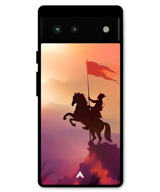 Shivaji Maharaj Metal Back Cover Phone Case for Pixel 6A