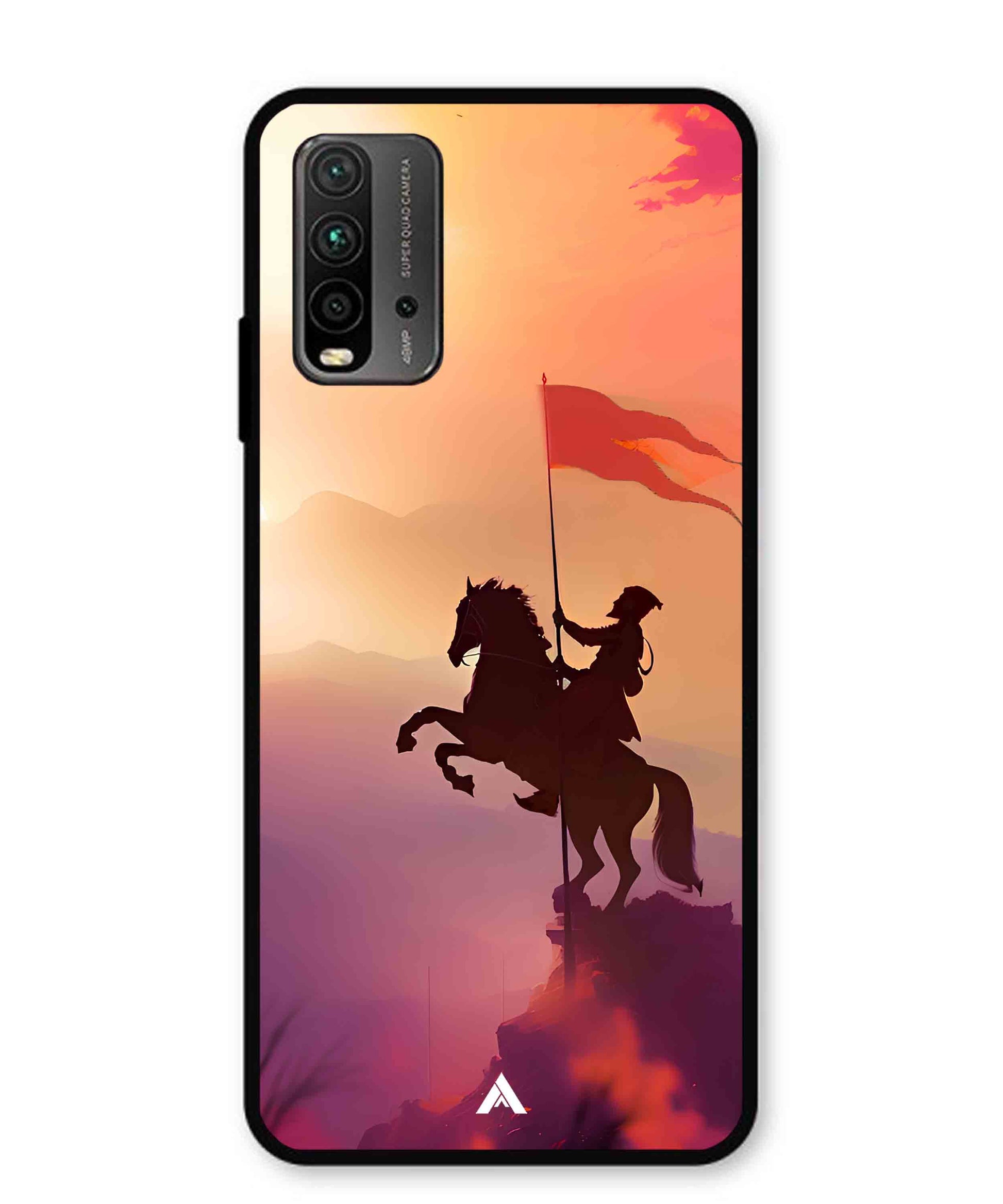 Shivaji Maharaj Metal Back Cover Phone Case for Poco M3