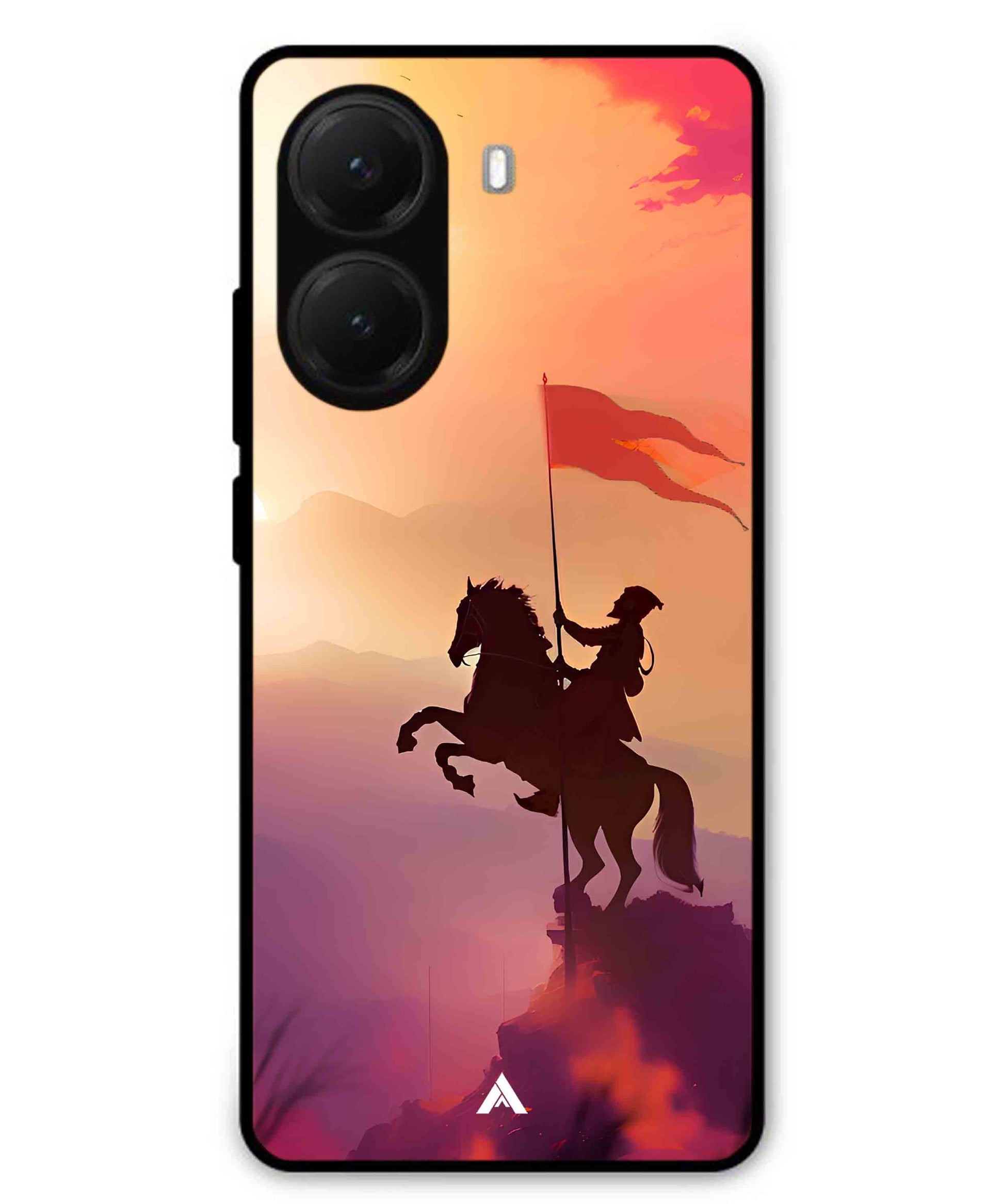 Shivaji Maharaj Metal Back Cover Phone Case for Poco X7 Pro