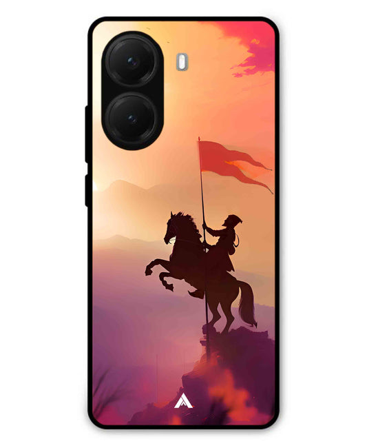 Shivaji Maharaj Metal Back Cover Phone Case for Poco X7 Pro