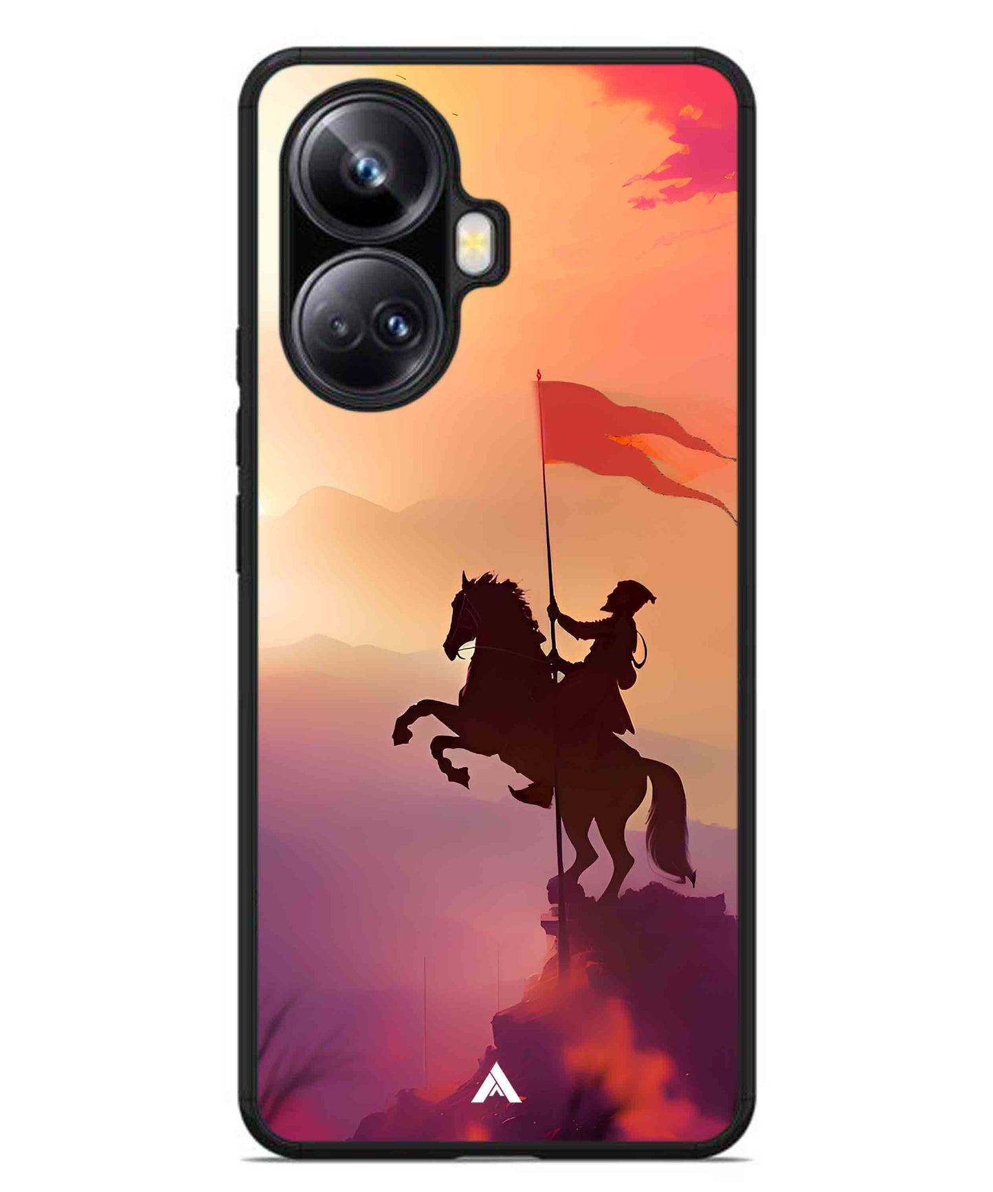 Shivaji Maharaj Metal Back Cover Phone Case for Realme 10 Pro Plus