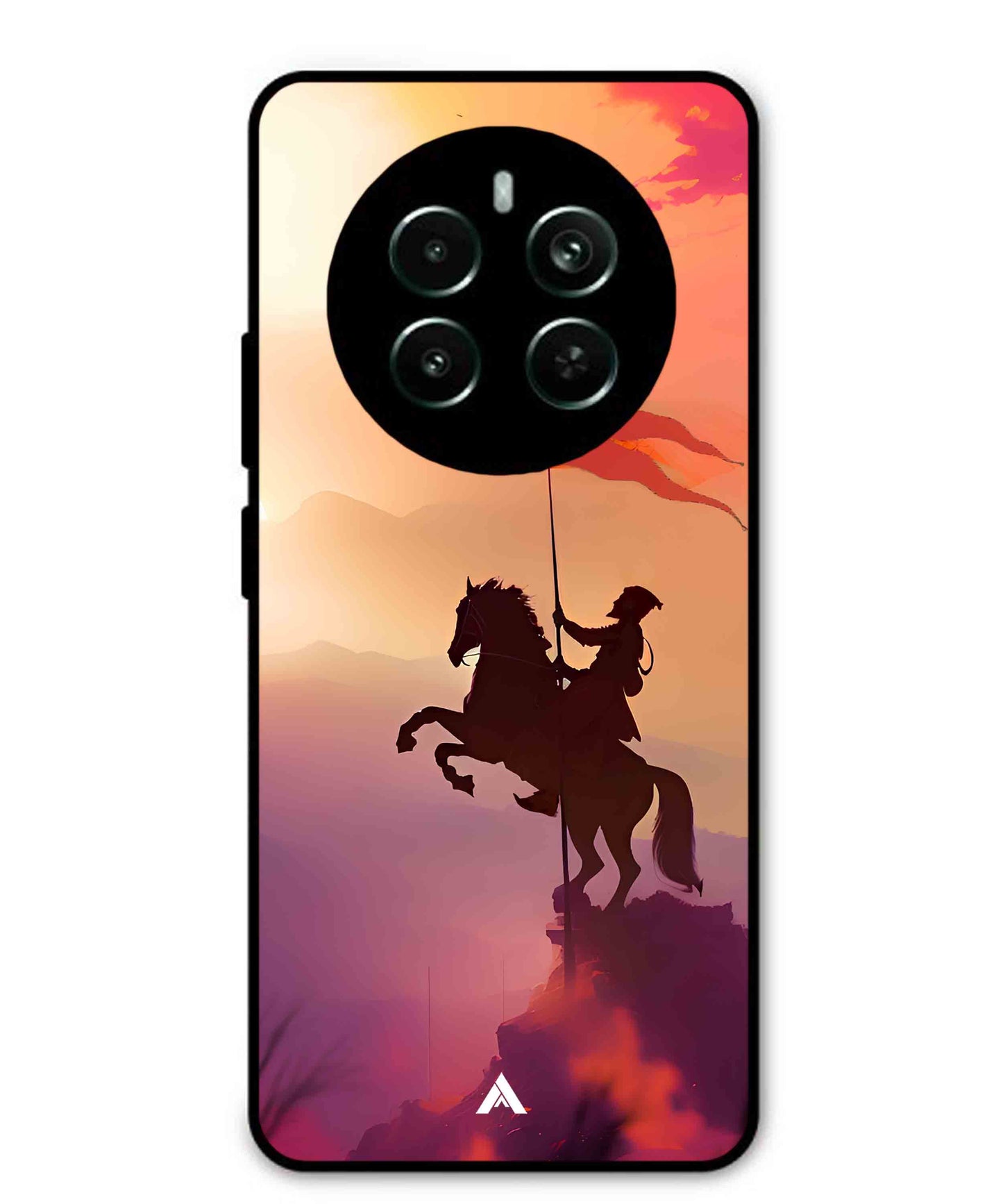 Shivaji Maharaj Metal Back Cover Phone Case for Realme 12 Pro Plus