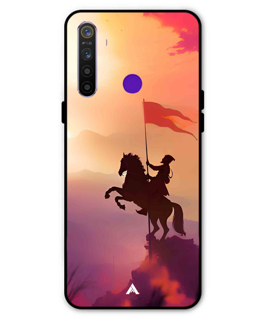 Shivaji Maharaj Metal Back Cover Phone Case for Realme 5s