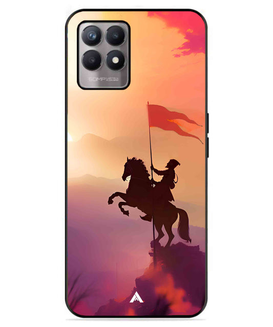 Shivaji Maharaj Metal Back Cover Phone Case for Realme 8 4G