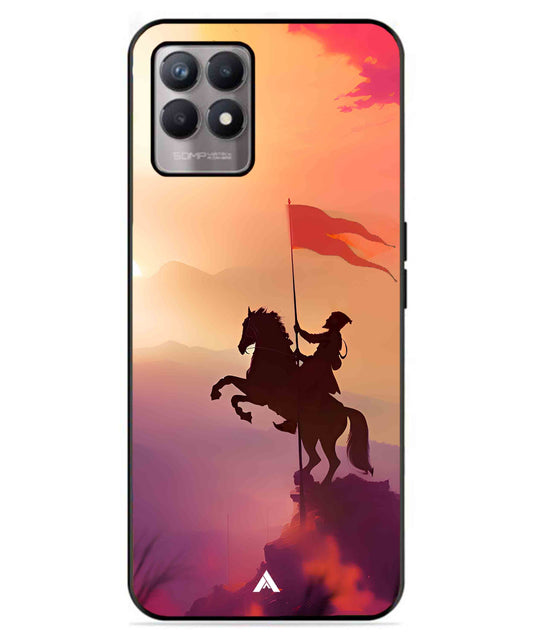 Shivaji Maharaj Metal Back Cover Phone Case for Realme 8i