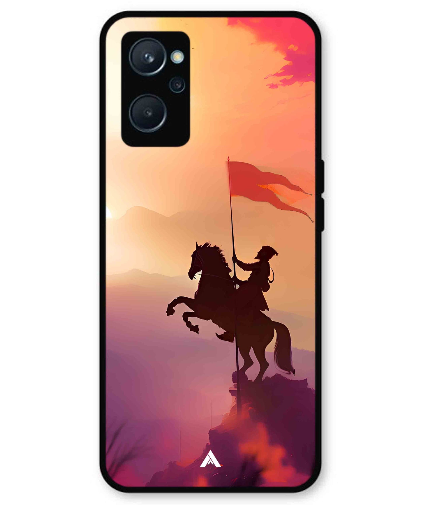 Shivaji Maharaj Metal Back Cover Phone Case for Realme 9i