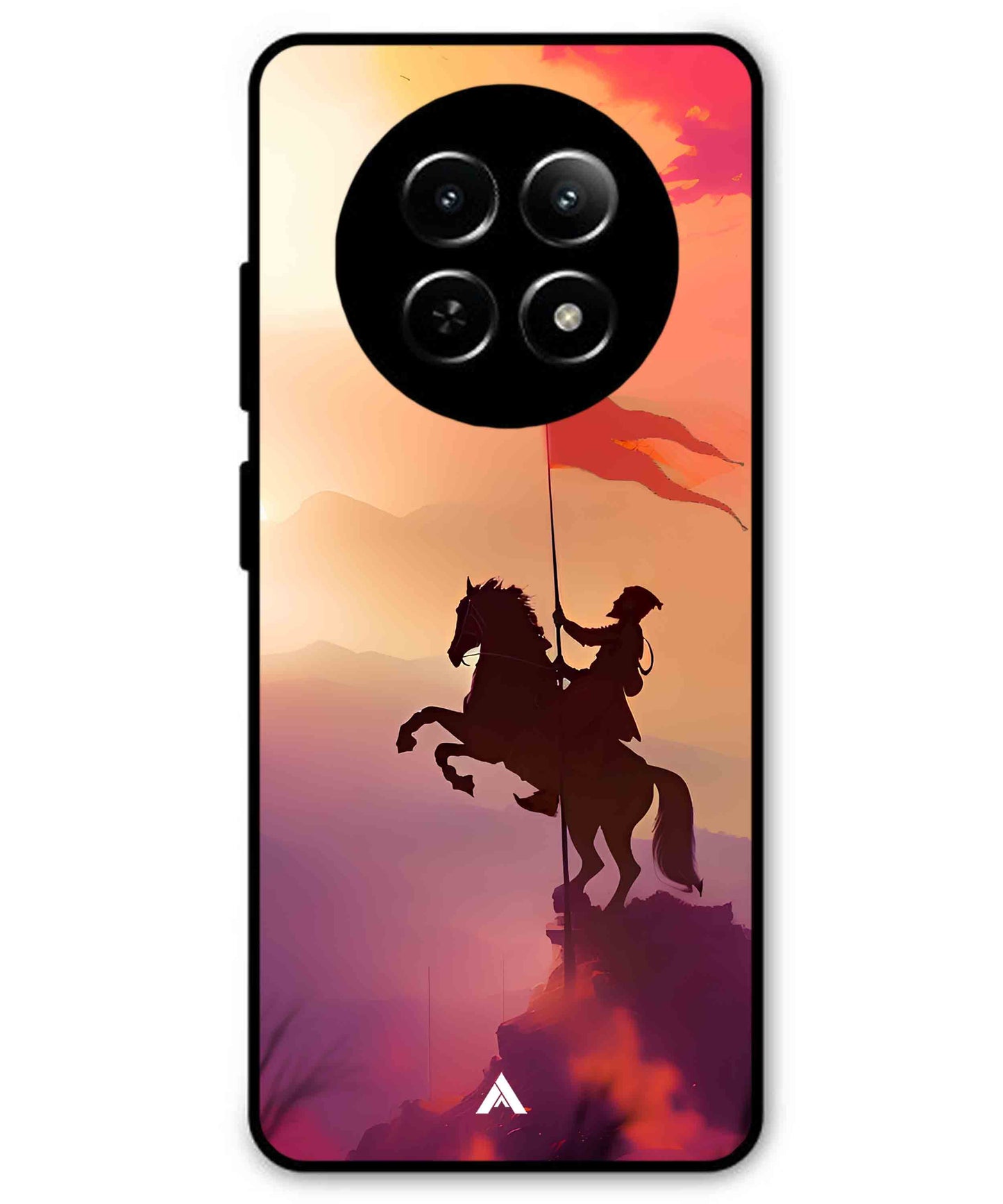 Shivaji Maharaj Metal Back Cover Phone Case for Realme C65