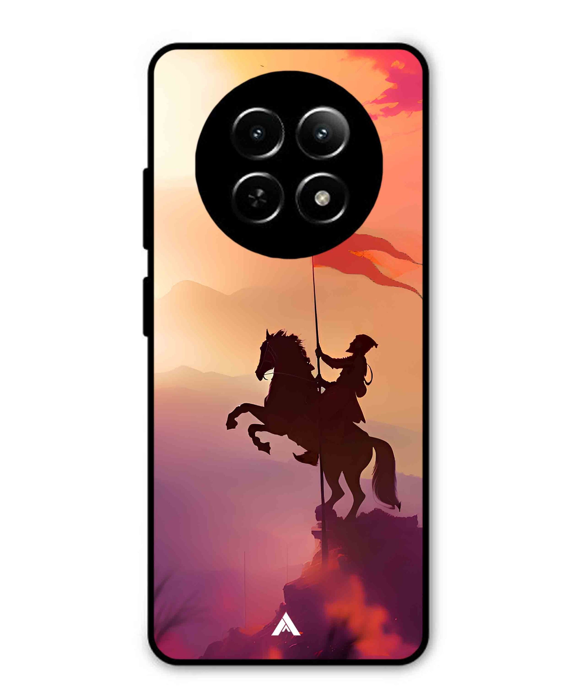 Shivaji Maharaj Metal Back Cover Phone Case for Realme Narzo N65