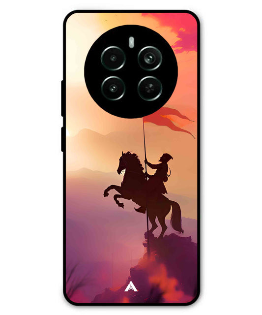 Shivaji Maharaj Metal Back Cover Phone Case for Realme P1