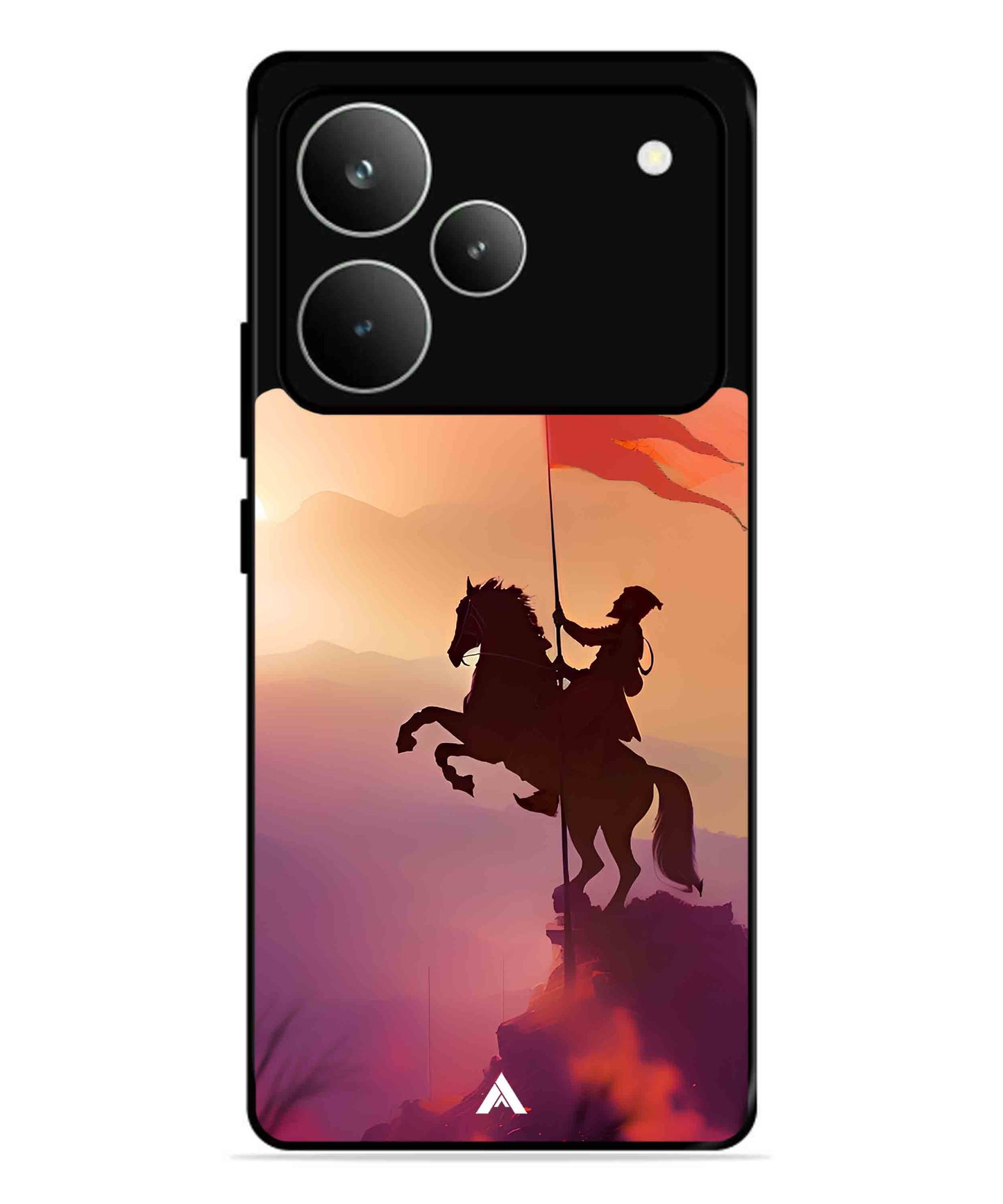 Shivaji Maharaj Metal Back Cover Phone Case for Realme P4 Pro