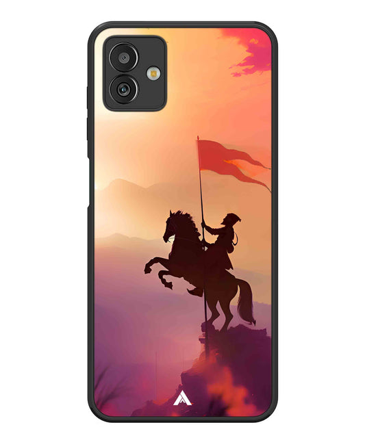 Shivaji Maharaj Metal Back Cover Phone Case for Samsugn Galaxy M13 5G