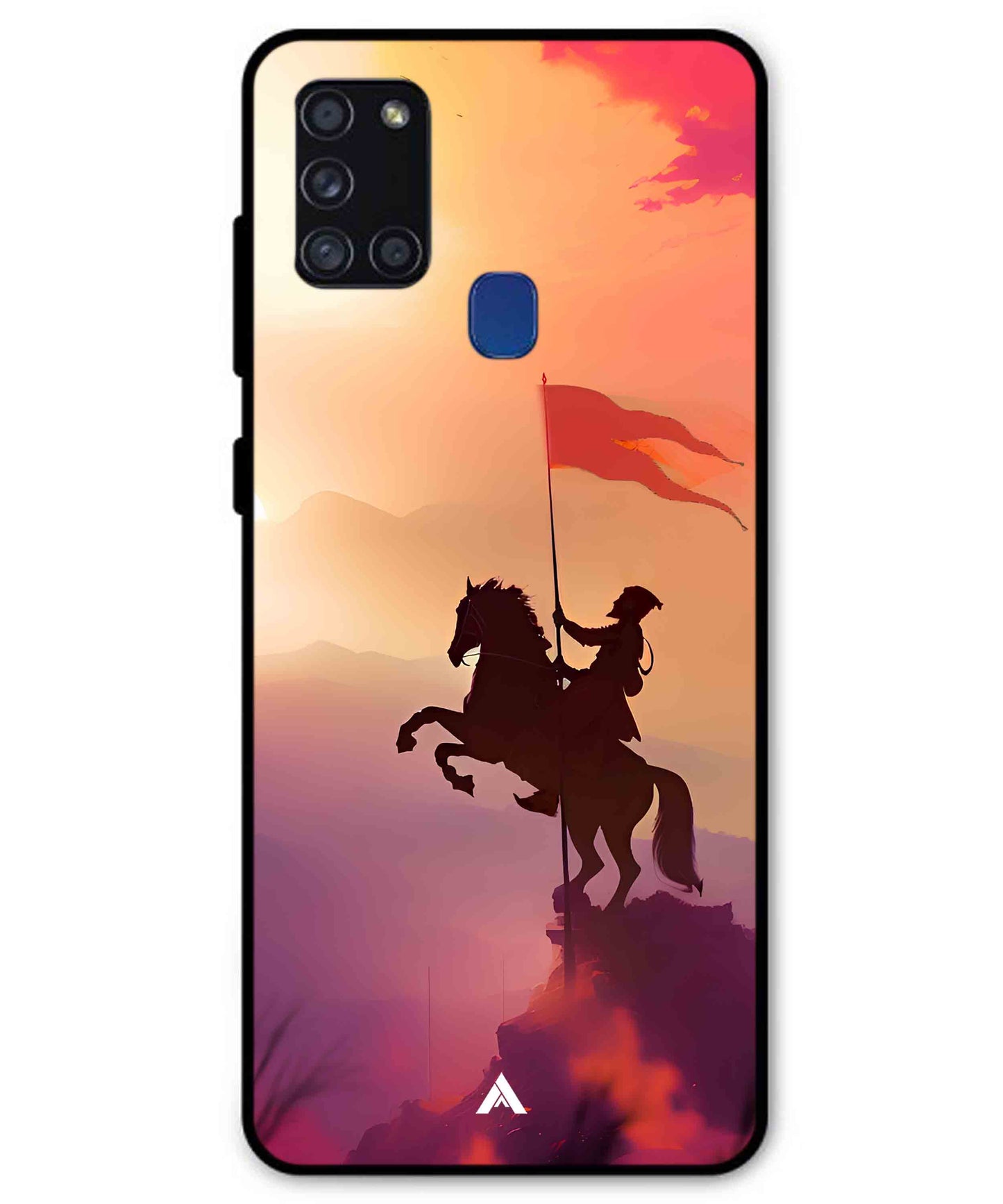 Shivaji Maharaj Metal Back Cover Phone Case for Samsung Galaxy A21s