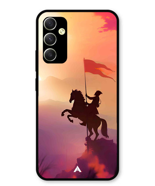 Shivaji Maharaj Metal Back Cover Phone Case for Samsung Galaxy A34 5G