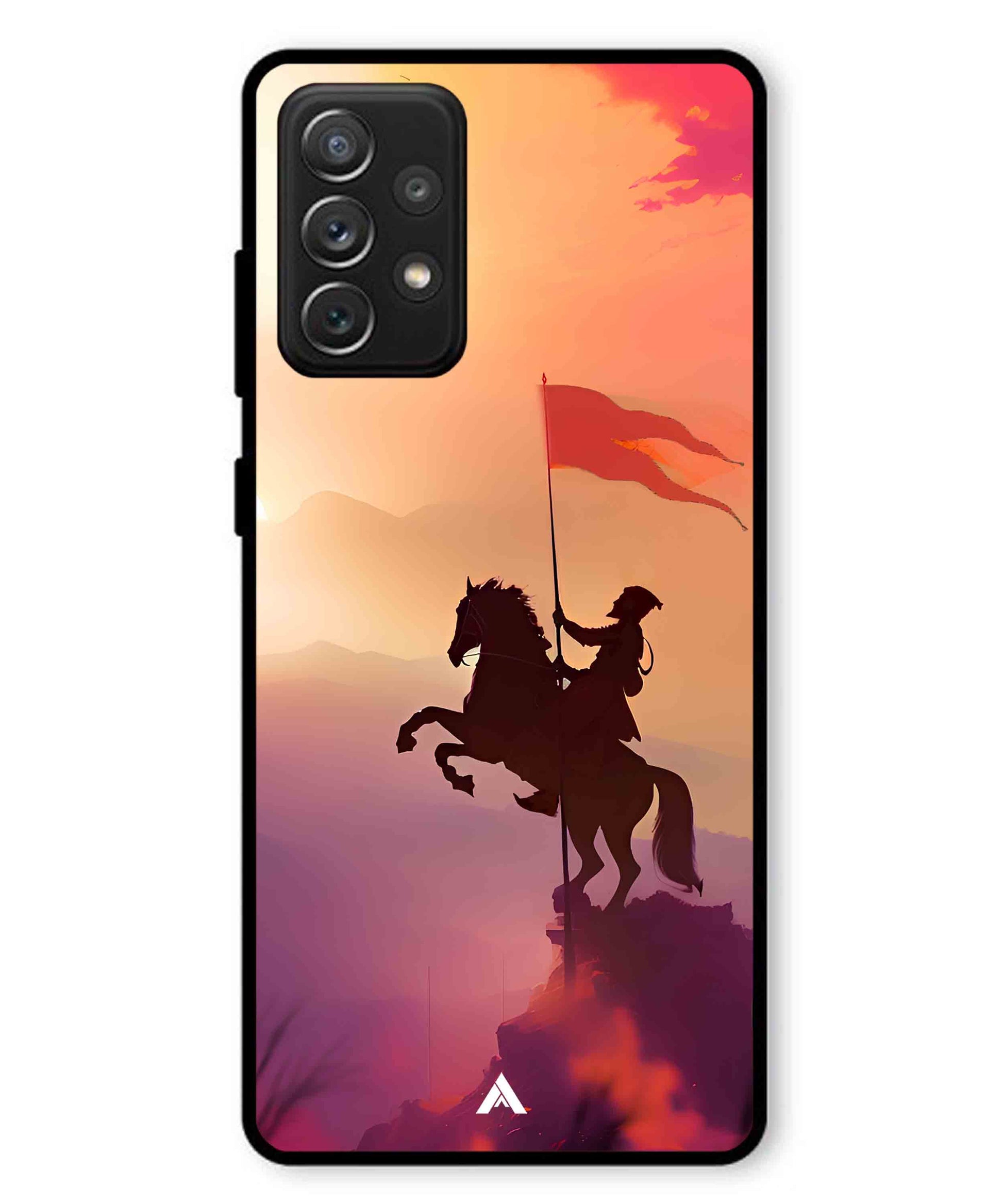Shivaji Maharaj Metal Back Cover Phone Case for Samsung Galaxy A72