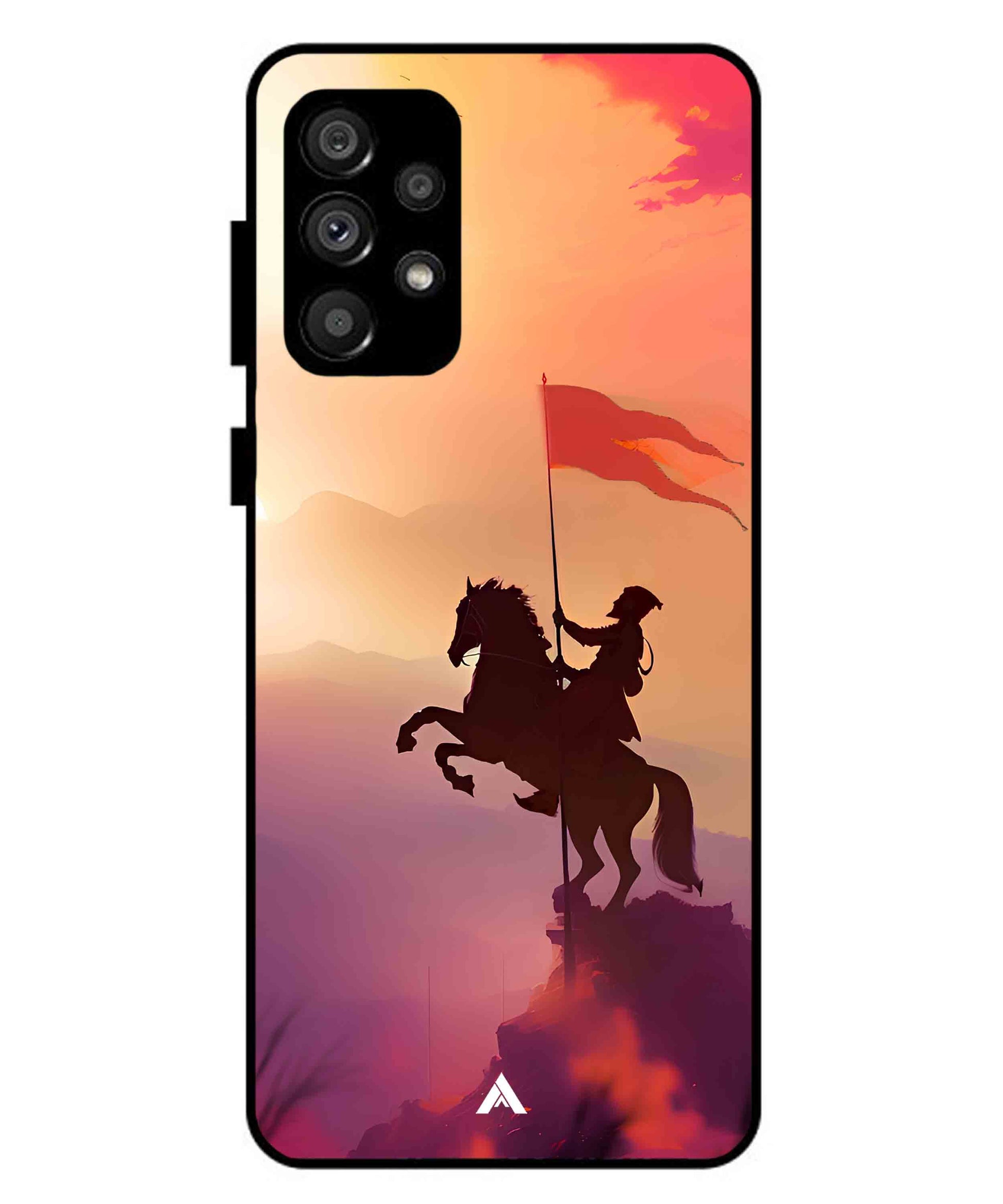 Shivaji Maharaj Metal Back Cover Phone Case for Samsung Galaxy A73