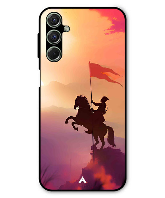 Shivaji Maharaj Metal Back Cover Phone Case for Samsung Galaxy F54