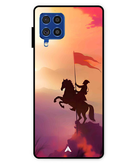 Shivaji Maharaj Metal Back Cover Phone Case for Samsung Galaxy F62
