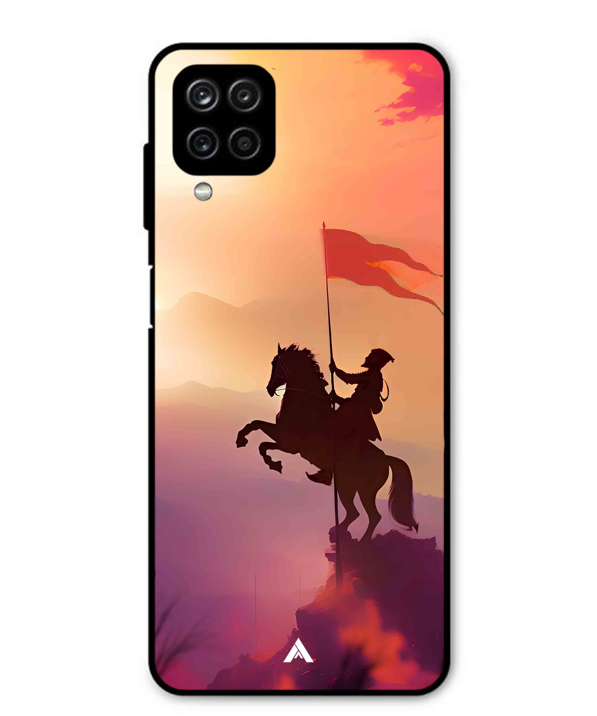 Shivaji Maharaj Metal Back Cover Phone Case for Samsung Galaxy M12