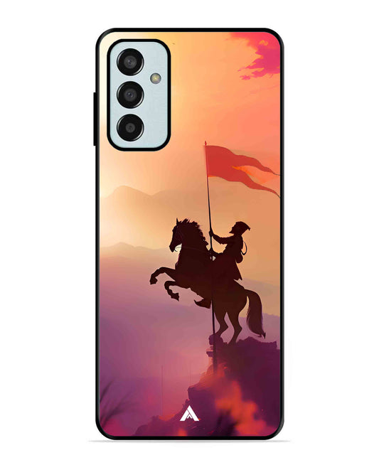 Shivaji Maharaj Metal Back Cover Phone Case for Samsung Galaxy M13 4G