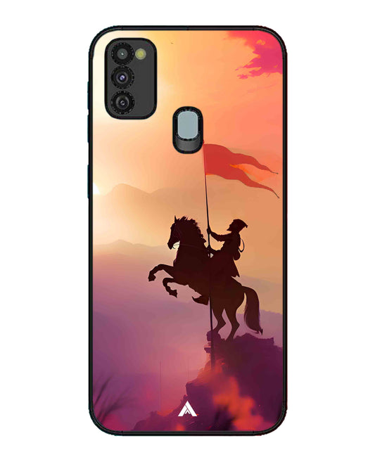 Shivaji Maharaj Metal Back Cover Phone Case for Samsung Galaxy M30s