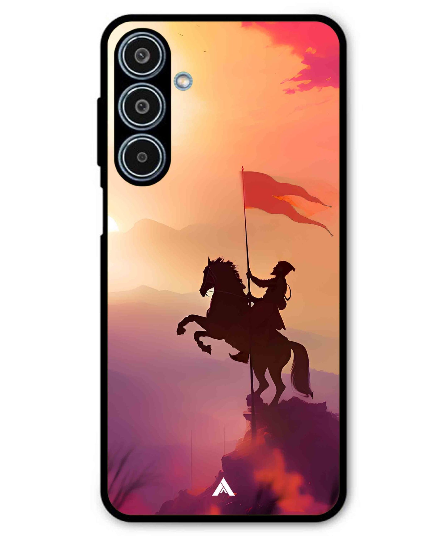 Shivaji Maharaj Metal Back Cover Phone Case for Samsung Galaxy M35